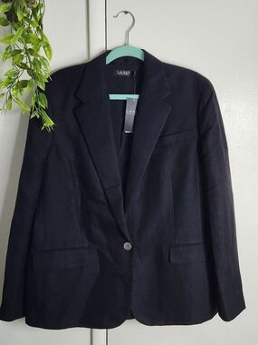 ✨ NWT Lauren Ralph Lauren Black Blazer ✨